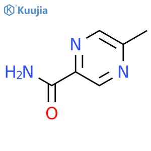 5-Methylpyrazine-2-carboxamide structure