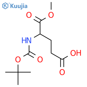 Boc-D-Glu-OMe structure