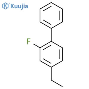 4-Ethyl-2-fluoro-1,1'-biphenyl structure