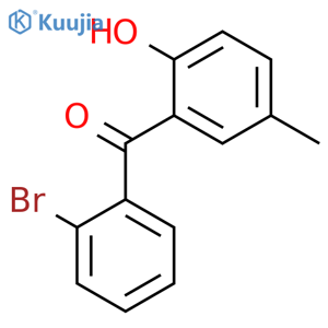 METHANONE, (2-BROMOPHENYL)(2-HYDROXY-5-METHYLPHENYL)- structure