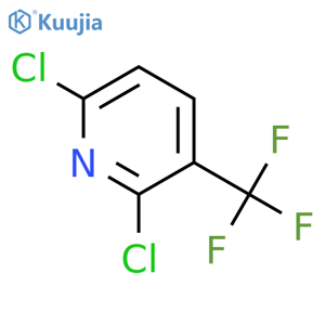 2,6-Dichloro-3-(trifluoromethyl)pyridine structure