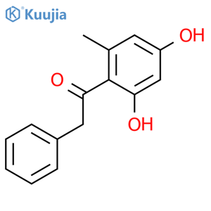 Ethanone, 1-(2,4-dihydroxy-6-methylphenyl)-2-phenyl- structure