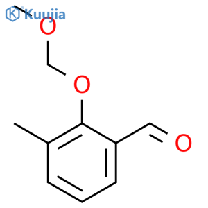 Benzaldehyde, 2-(methoxymethoxy)-3-methyl- structure