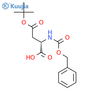 Z-Asp(OtBu)-OH structure