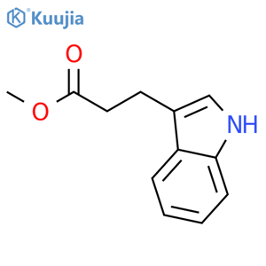 Methyl 3-(1H-indol-3-yl)propanoate structure