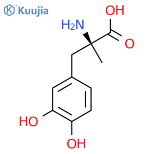 Methyldopa structure