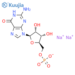 Disodium 5'-guanylate structure