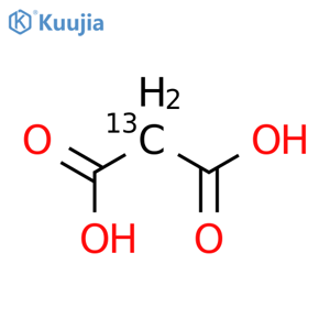 malonic acid-2-13c structure