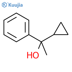 1-Cyclopropyl-1-phenylethanol structure