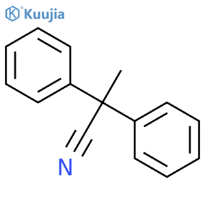 2,2-Diphenylpropionitrile structure