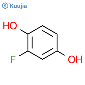 2-Fluorobenzene-1,4-diol structure