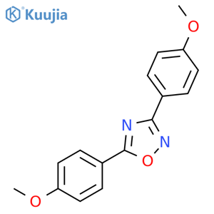 1,2,4-Oxadiazole, 3,5-bis(4-methoxyphenyl)- structure