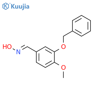 N-{3-(Benzyloxy)-4-methoxyphenylmethylidene}hydroxylamine structure