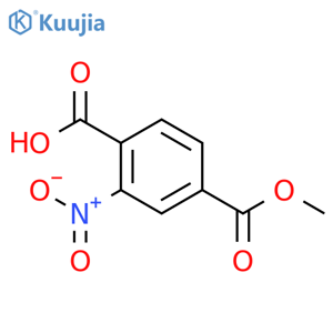 4-(Methoxycarbonyl)-2-nitrobenzoic acid structure