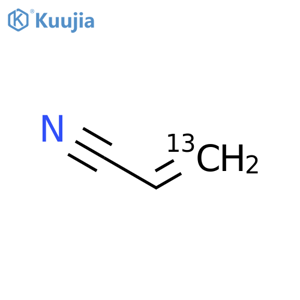 acrylonitrile-3-13c structure