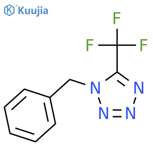 1H-Tetrazole,1-(phenylmethyl)-5-(trifluoromethyl)- structure