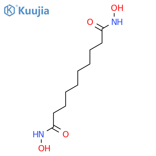 N1,N10-dihydroxydecanediamide structure