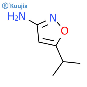 5-(propan-2-yl)-1,2-oxazol-3-amine structure