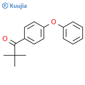 1-Propanone,2,2-dimethyl-1-(4-phenoxyphenyl)- structure