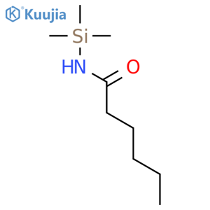 HEXANAMIDE, N-(TRIMETHYLSILYL)- structure