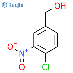 4-Chloro-3-nitrobenzyl alcohol structure