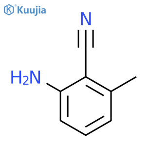 2-Amino-6-methylbenzonitrile structure