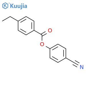 4-Cyanophenyl 4-ethylbenzoate structure