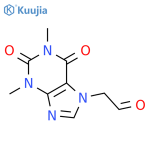 Theophylline-7-acetaldehyde structure