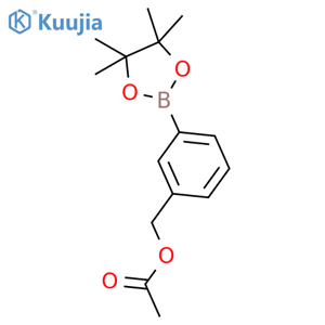 3-Acetoxymethylphenylboronic acid, pinacol ester structure