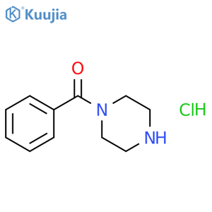 1-benzoylpiperazine hydrochloride structure