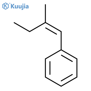 Benzene,(2-methyl-1-buten-1-yl)- structure