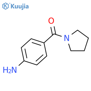 (4-aminophenyl)-pyrrolidin-1-yl-methanone structure