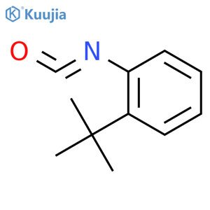 2-(tert-Butyl)phenyl isocyanate structure