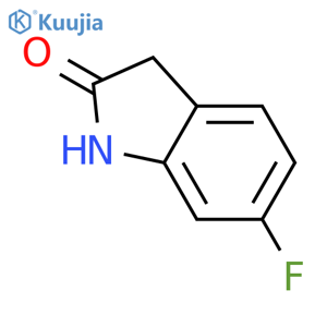 6-fluoro-2,3-dihydro-1H-indol-2-one structure