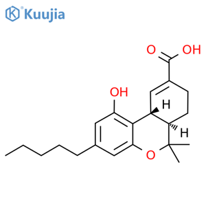 11-Nor-9-carboxy-delta-9-tetrahydrocannabinol structure