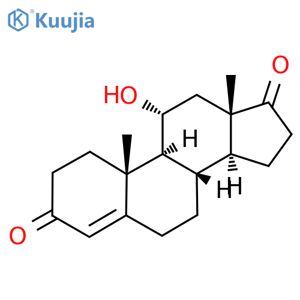 11alpha-Hydroxyandrostenedione structure