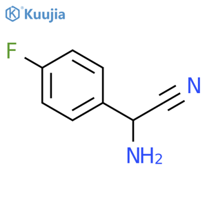 2-Amino-2-(4-fluorophenyl)acetonitrile structure