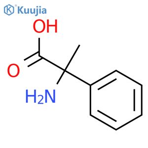 2-Amino-2-phenylpropanoic acid structure