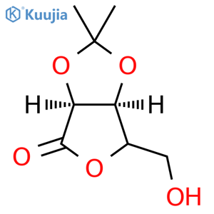 2,3-O-Isopropylidene-D-lyxono-1,4-lactone structure