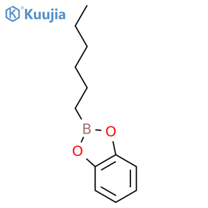 1,3,2-Benzodioxaborole, 2-hexyl- structure