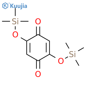 2,5-Cyclohexadiene-1,4-dione, 2,5-bis[(trimethylsilyl)oxy]- structure