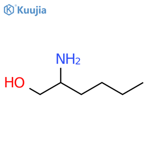 dl-2-amino-1-hexanol structure