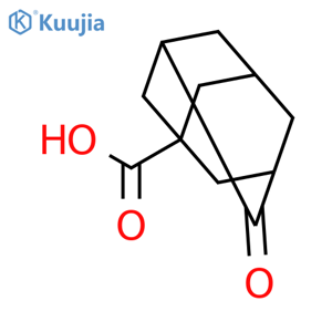 2-Adamantanone-5-carboxylic Acid structure