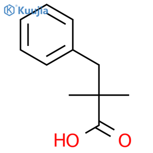 2,2-Dimethyl-3-phenylpropanoic acid structure