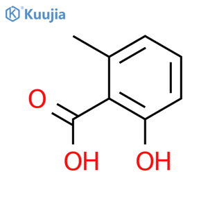 2-Hydroxy-6-methylbenzoic acid structure