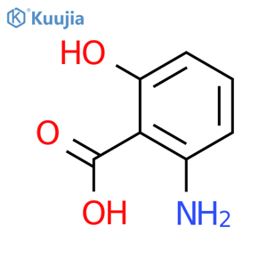 2-Amino-6-hydroxybenzoic acid structure
