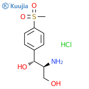 (1R,2R)-2-Amino-1-4-(methylsulfonyl)phenyl-1,3-propanediol Hydrochloride structure