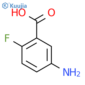 5-Amino-2-fluorobenzoic acid structure