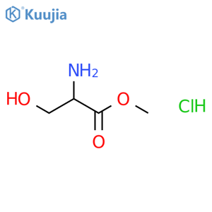 L-Serine methyl ester hydrochloride structure