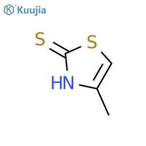 4-Methylthiazole-2-thiol structure